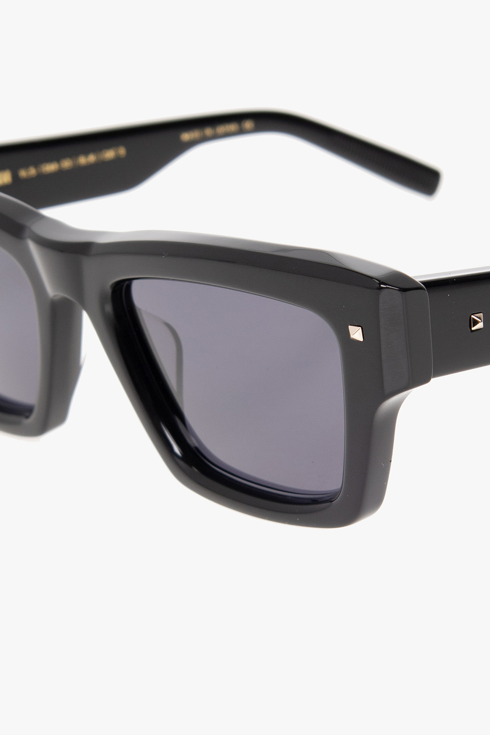 VALENTINO スクエアフレムサンクラス VLS106A500 0 Valentino VLS116-A Rose Gold Grey Oversized Square